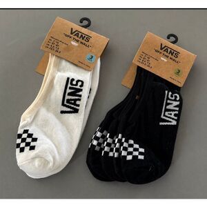 6 pair of VANS no show Socks